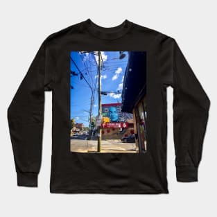 Street Art Graffiti Tompkinsville, Staten Island, New York City Long Sleeve T-Shirt